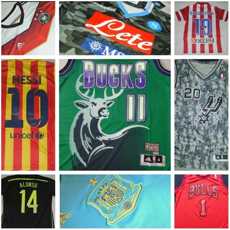 Tienda ON-Line. Tus camisetas de NBA, Fútbol y otros deportes con el precio y calidad que deseas. Precio reducido/Calidad Máxima. DESCUENTOS Envio a toda España