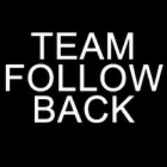 TEAM FOLLOW BACK § TU FOLLOW @OZ3NNN JE TE FOLLOW :)