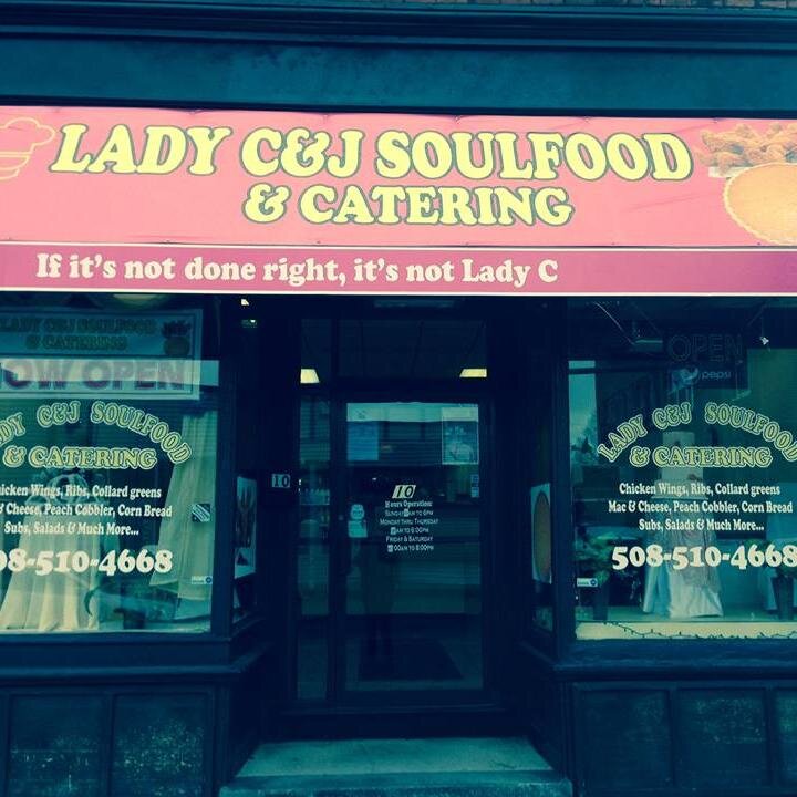 A Soul Food restaurant located in Brockton, Massachusetts