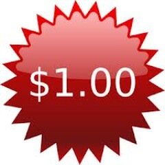 http://t.co/TMMBx99D9x  Hunting out dollar deals just for you!  Spend $1 Dollar http://t.co/ki5RVoMjjr #1Dollar