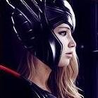 Aye, witness and tremble. The Thunder of Asgard is a woman. As fierce a warrior as any, and the Golden Realm's finest. Cross her at your peril.