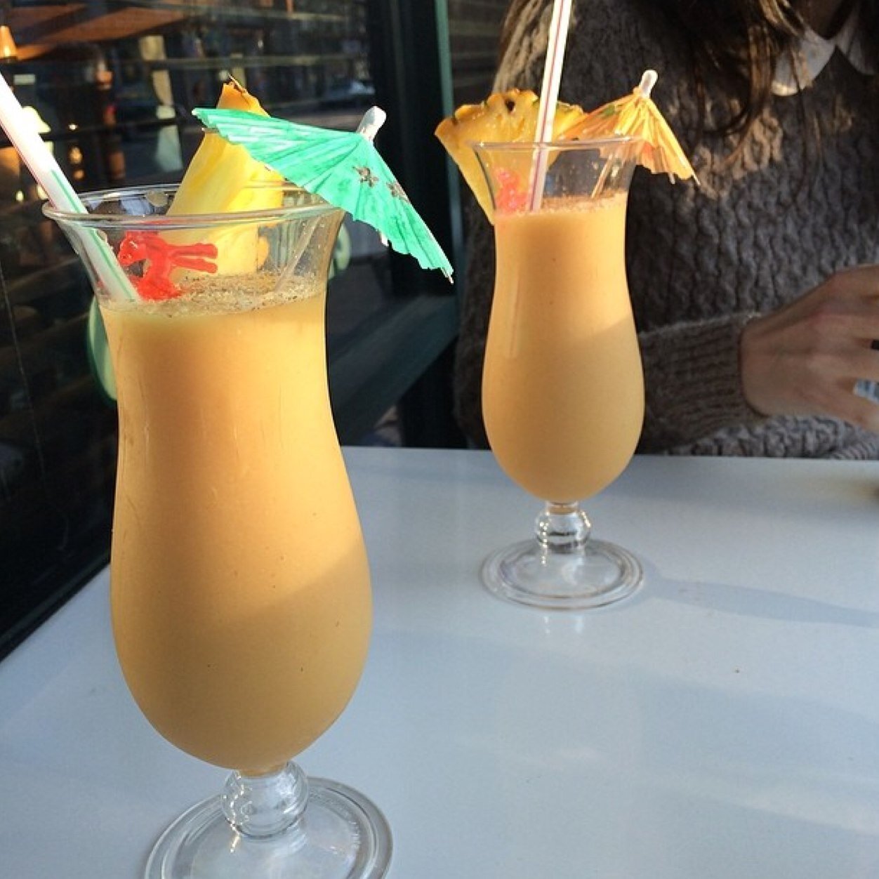 fish & chips & drinks & friends