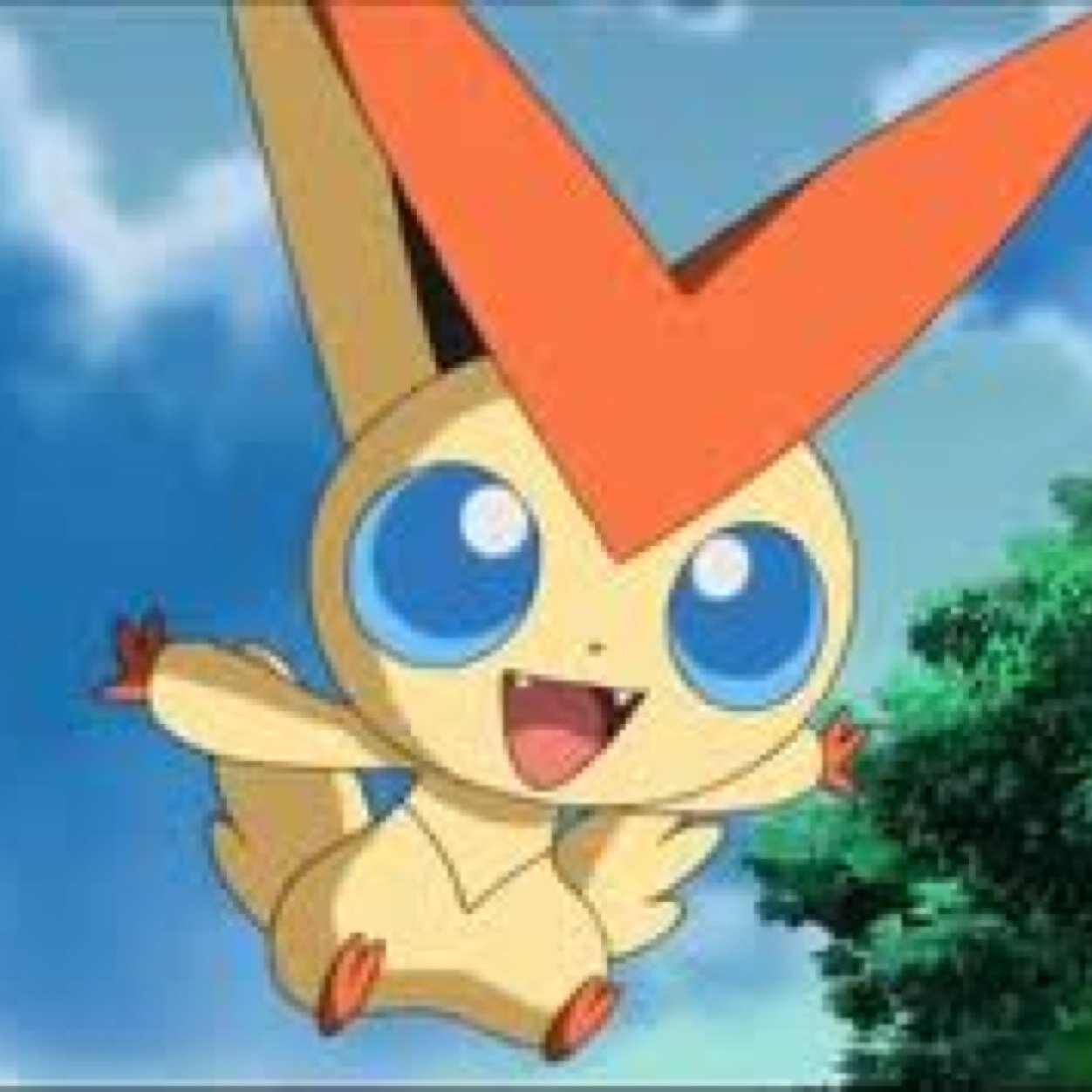 Hi i am the adorable victini and i am here to be happy and enjoy life and i love macarons