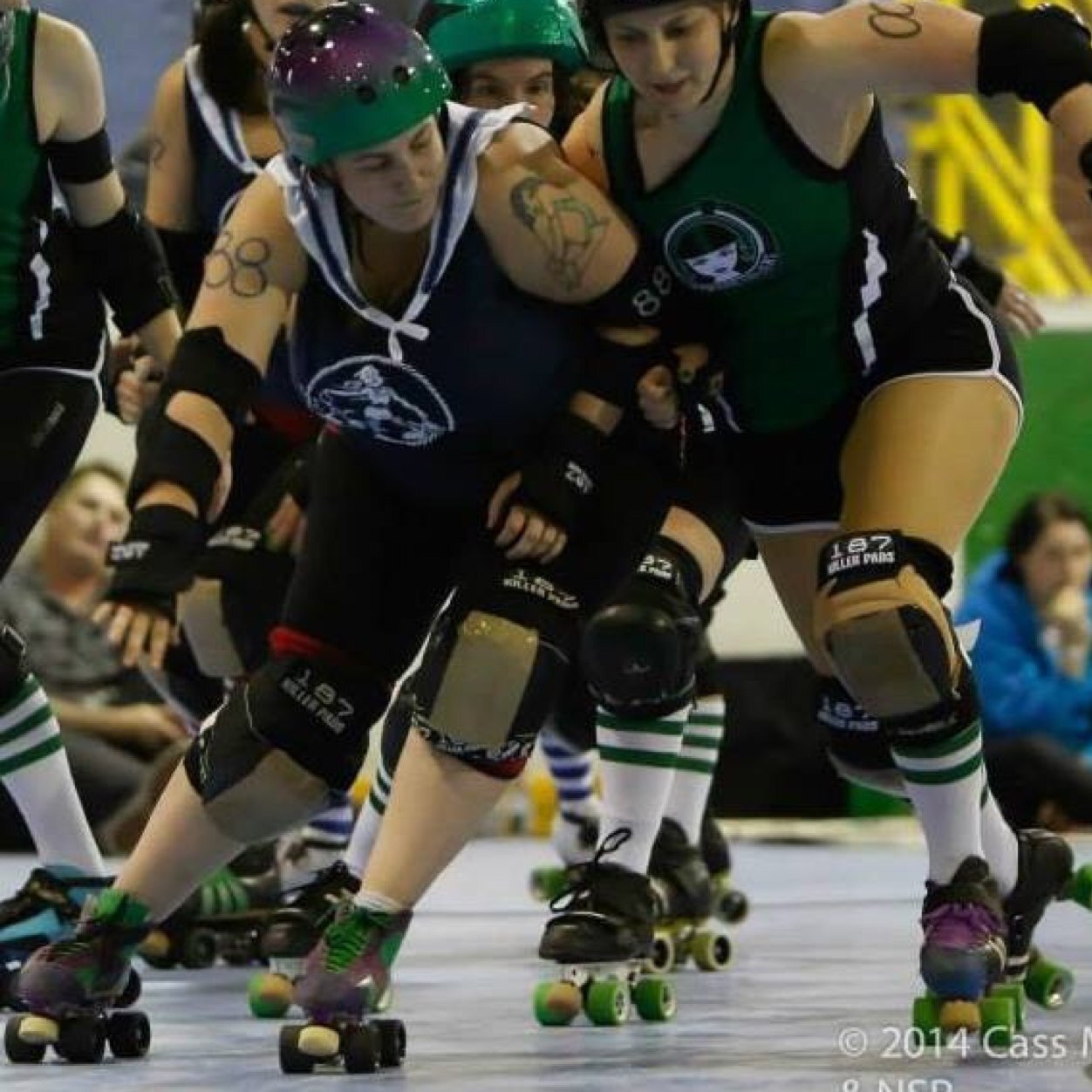 nicky_white's profile picture. South Sea Siren for South Sea Roller Derby!