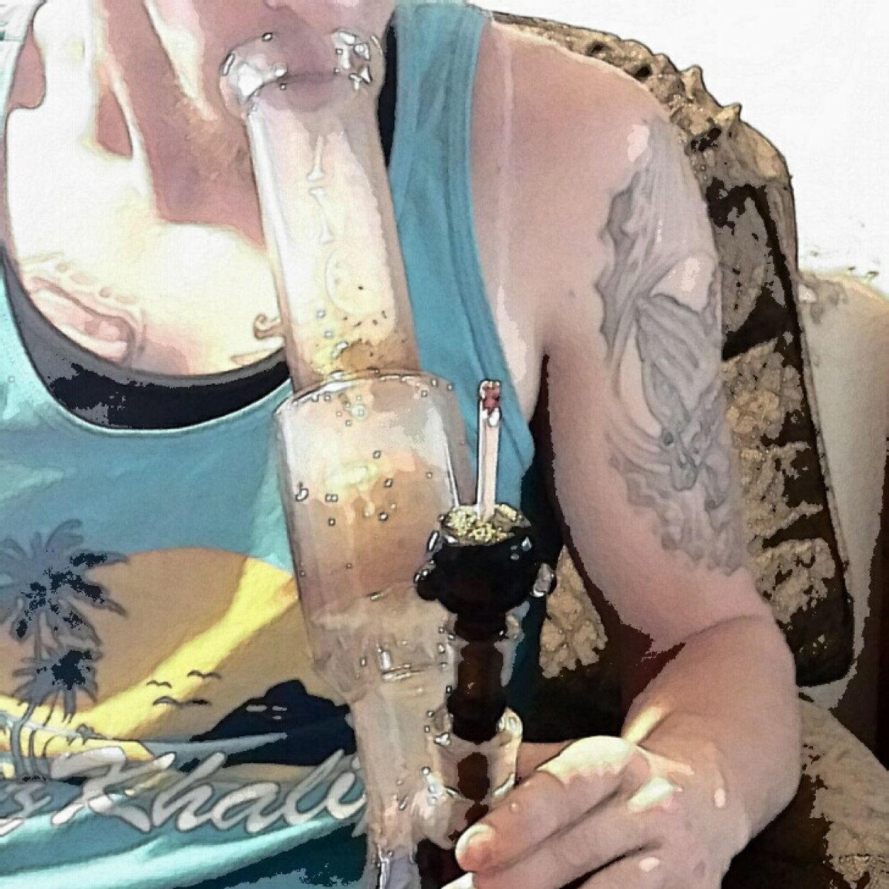 lThe OG Cannabis Therapist. Fuck emotions man, i just smoke weed. always ask yourself what would Snoop Dogg do? #ShittyOhio #Medicated #FuckHartville