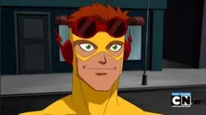Hey there Im Kid Flash also known as Wally I live in Happy Harbor. Im also the protoge of the flash.