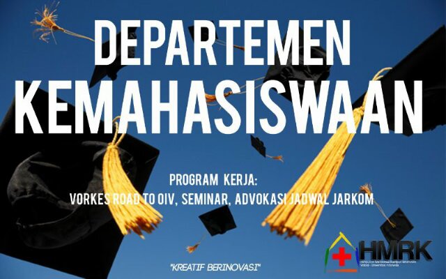 Akun resmi departemen kemahasiswaan HMRK UI 2015 | cp 081806997219 krisna