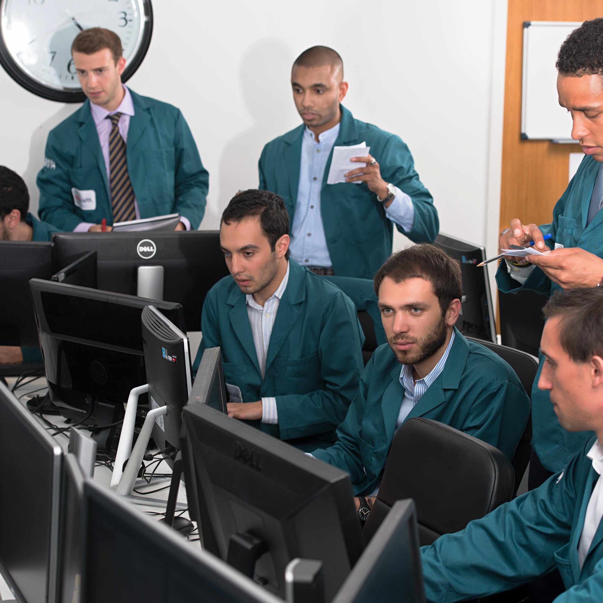 The Trading Floor at the London Trading Exchange offers traders an opportunity to trade markets using the open outcry system.
