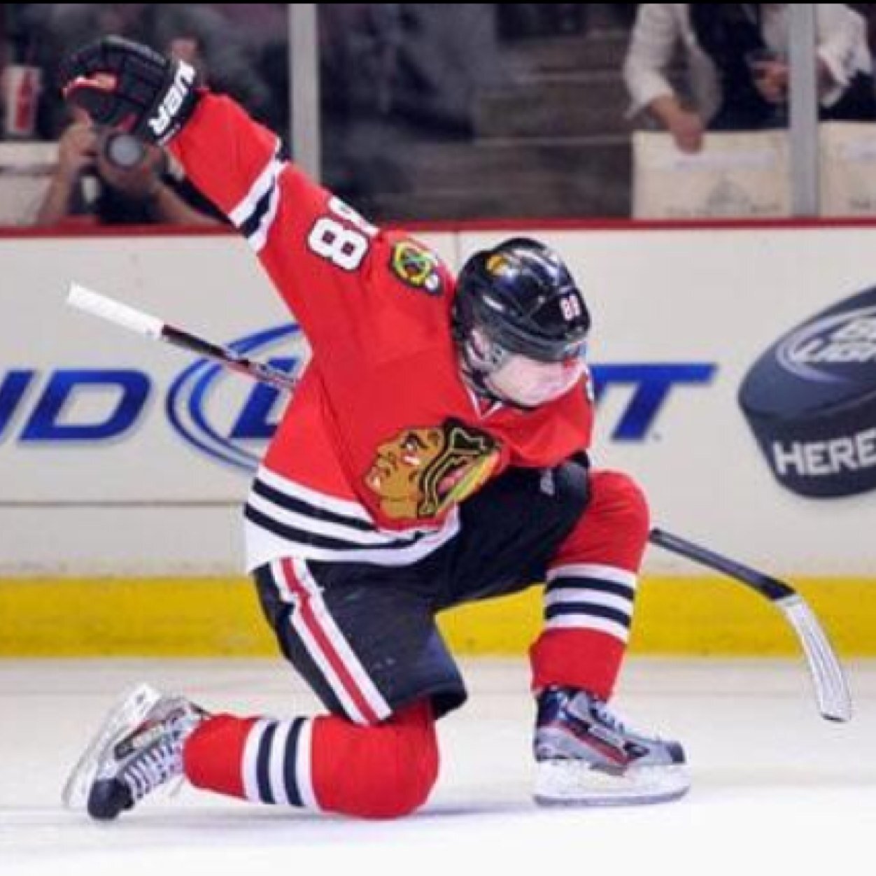 Girls like hockey players.... Simple as that