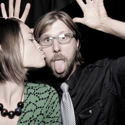 Angela & Brock.   We love food, music, family & peace and make art & jewelry. ✌️