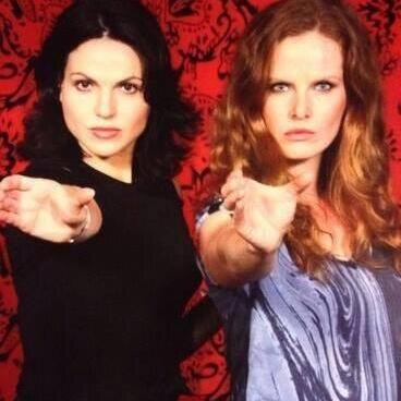 Rebecca Mader and Lana Parrilla. My babies!
