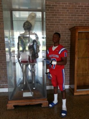 Im a star in the making c/o 2015 #knights #recievernation