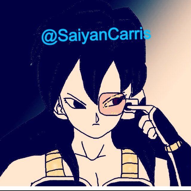 The name is Carris. A Captain of the Saiyan Army.