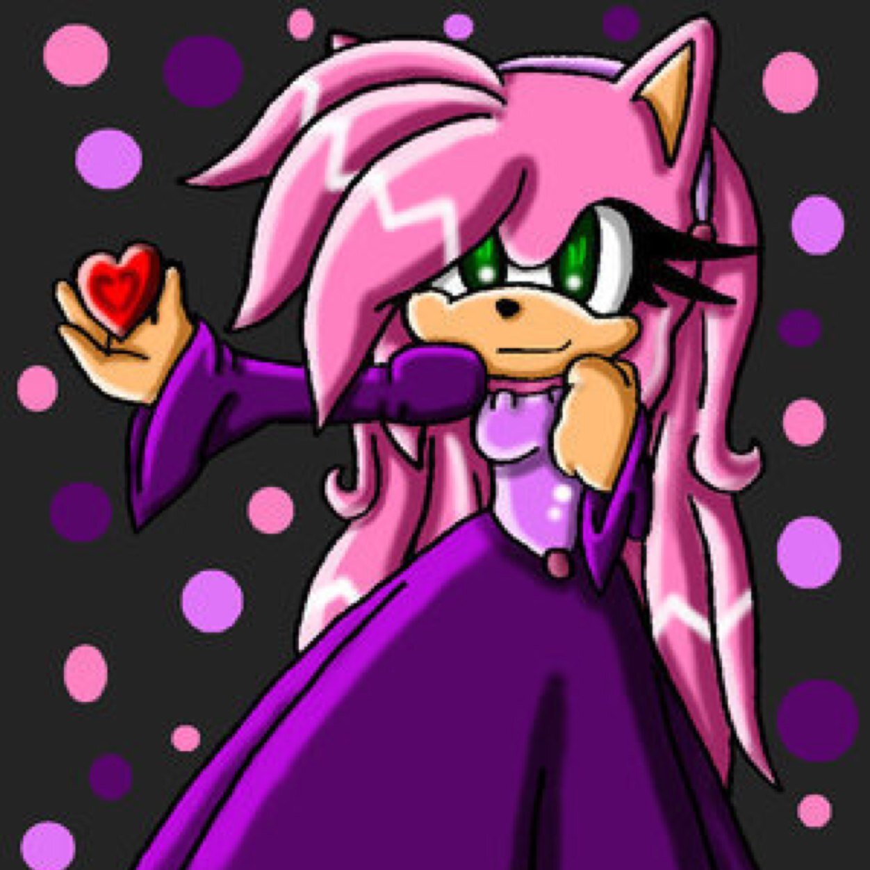 All I really need is a smile from you to brighten my day! I am engaged to @sonicthehedge7 ! I love my fiance~❤
