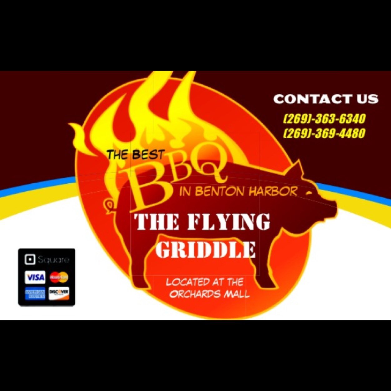 The Best BBQ in Benton Harbor | We deliver to local businesses | Located at the Orchards Mall | Contact us (269) 363-6340