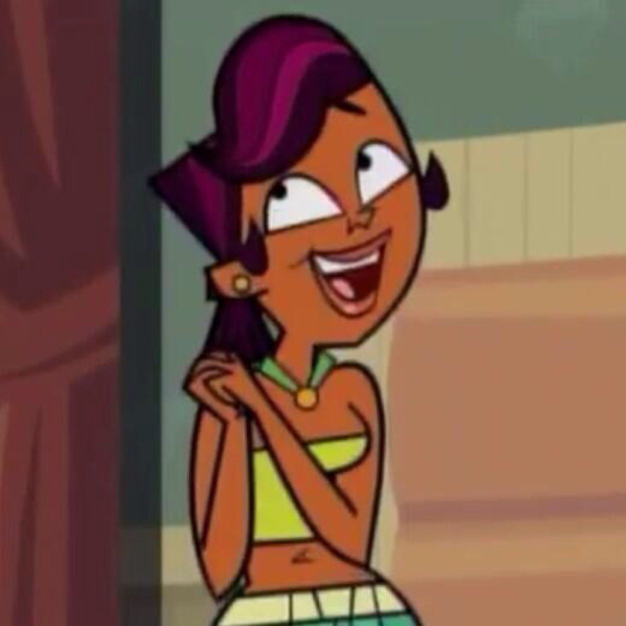 i'm Total Drama's number one Uber Fan! I basically know and hear all things Total Drama! From TDWT! I love my Cody-Wody-Kins!! Get near him &your buts mine!!