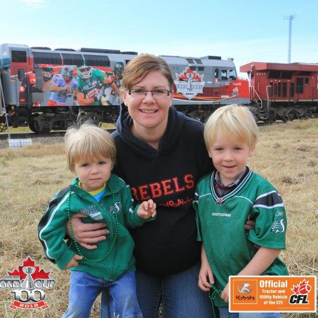 wife, mom, science teacher, volleyball player and huge Rider fan