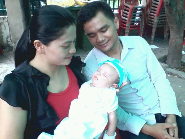 Luckiest wife of Eben Siregar, happiest mom of 1 angels Getman Gilbert Siregar