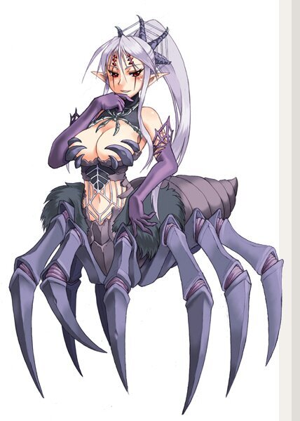 you could be a mate or food in my web. your choice~