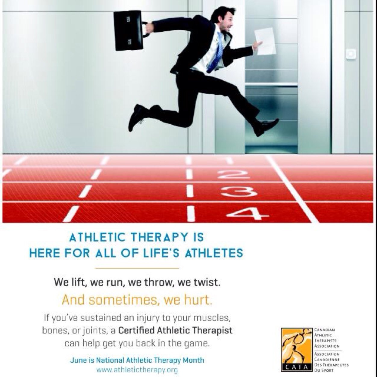The Alberta Athletic Therapists Association represents all CAT(C) and certification candidates in AB. #AT4All