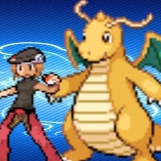 Pokemon YouTuber with her Pokemon Dragonite :D