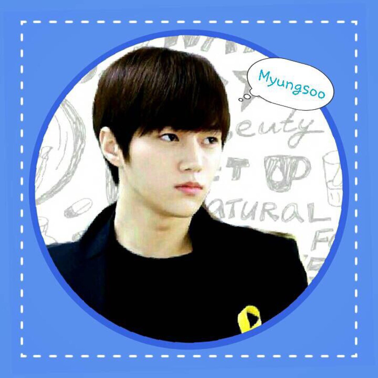 ผมคิมมยองซูครับ ^-^คุยได้ผมไม่กัด แต่มึนบ้างบางเวลา [Duo @woohyun_pnbot ].  ❤️@Hyomin05_MMR08 ❤️❤️@ INFITNITELKIM. #บึงline #มยองซูบึงมุ้งมิ้ง