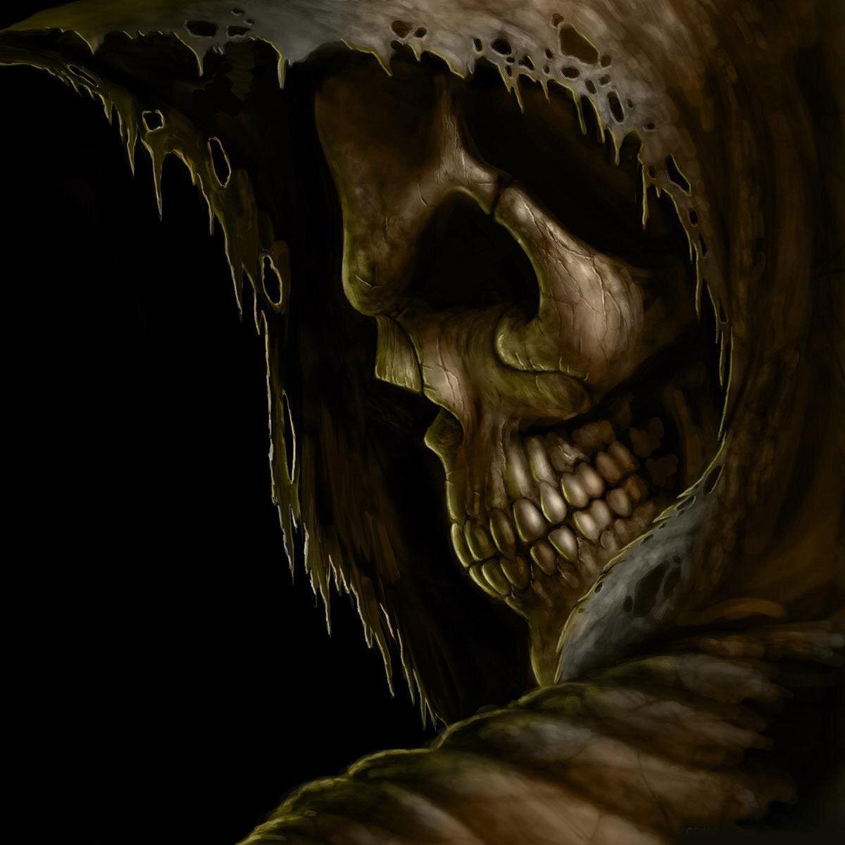 Dark Reaper. Death always comes too early or too later.