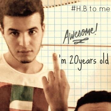 •  I have a disease,  it's called awesomeness. 
Snapchat: Saadisfacxen
Facebook: Saâd Mjidou



https://t.co/WMqHzKr3Fk
https://t.co/LQNRcwbBdM