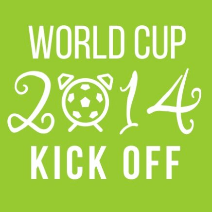 World Cup 2014 kick off times direct from Brazil to your device.