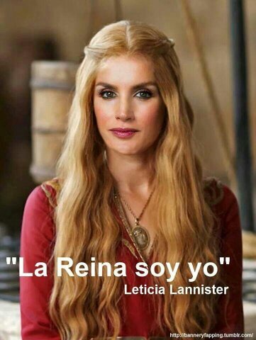 Reina Legítima del reino español.