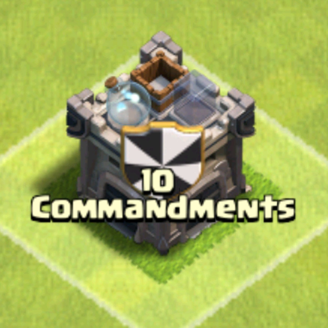 We live by the 10 Commandments of Clash! Join the WSR clan 10 Commandments! #WSRWarBros