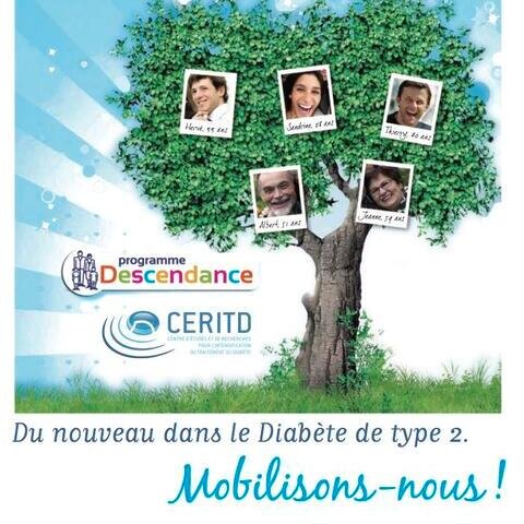 Mobilisez-vous, nous recherchons 500 familles de diabétiques de type 2 afin de faire avancer la recherche et protéger vos enfants et les générations futures.