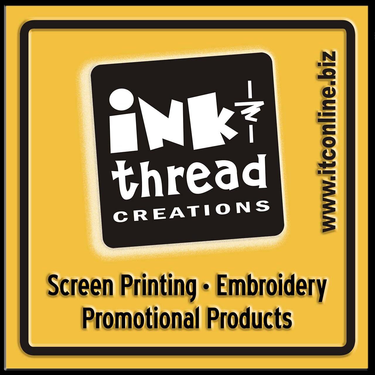 ITC is a full service promotional company specializing in screen printing, embroidery and promotional products.

Find us on Facebook and Pinterest too!