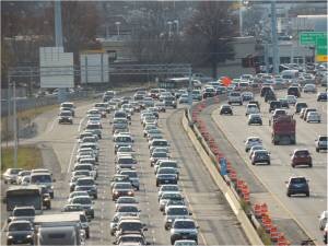 A section of U.S. Highway 12 in Madison, WI known as the Beltline. I've been causing delays for decades.