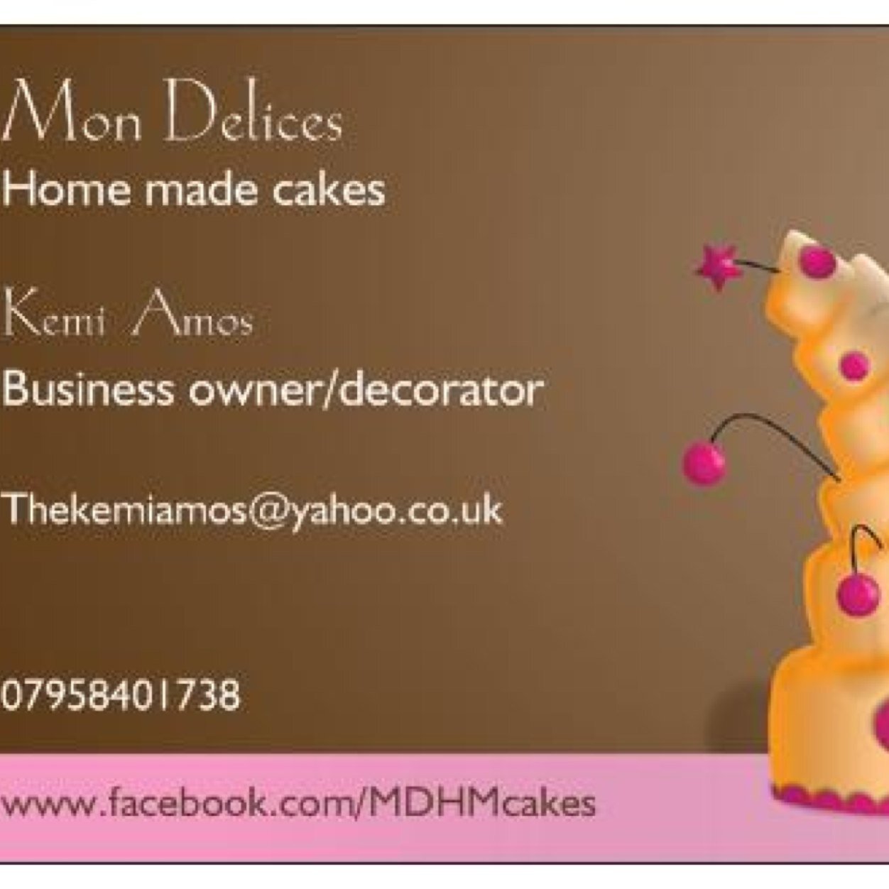 Mondelicescakes's profile picture. 