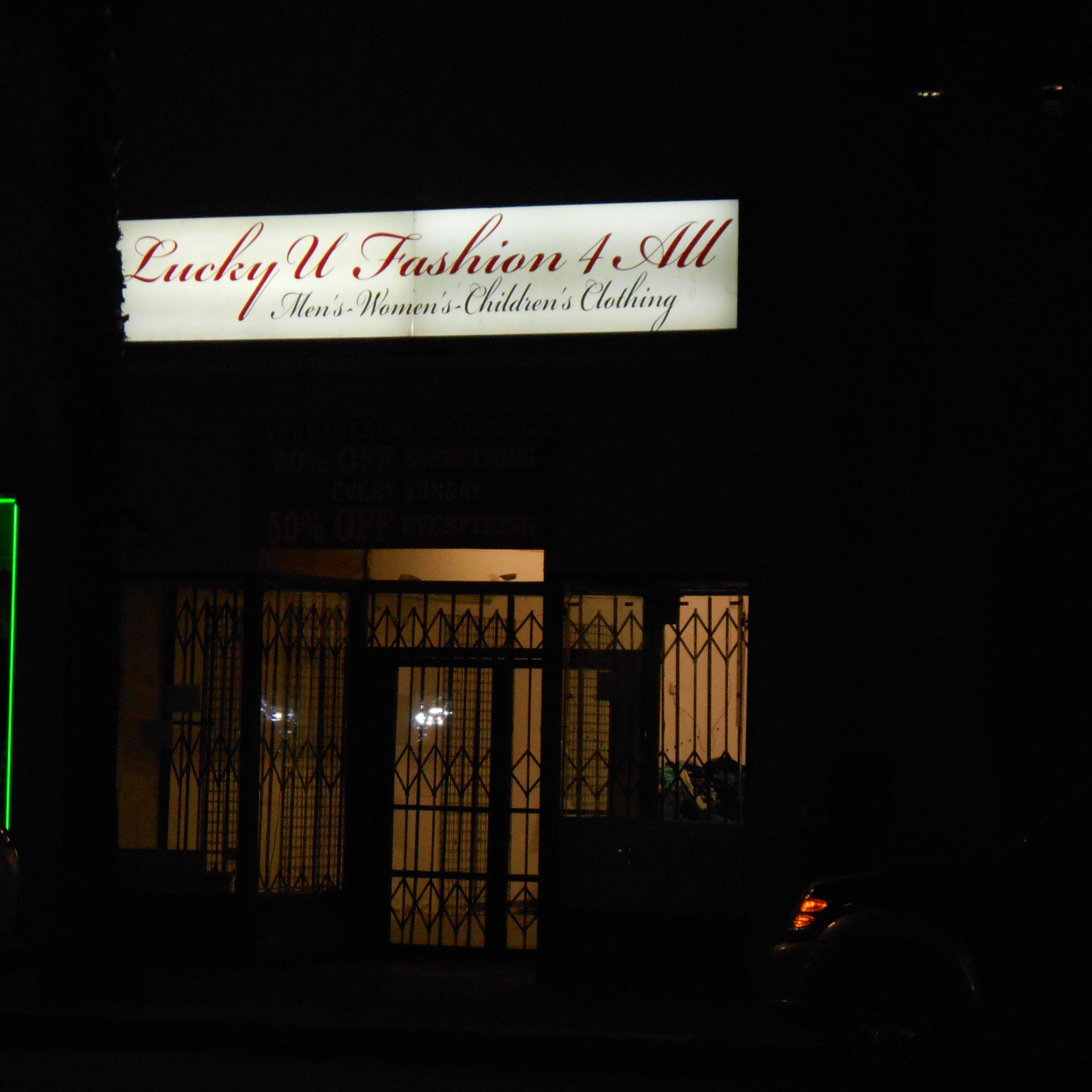Lucky U Fasshion4All is a brand name gently used clothing store in Los Angeles, CA