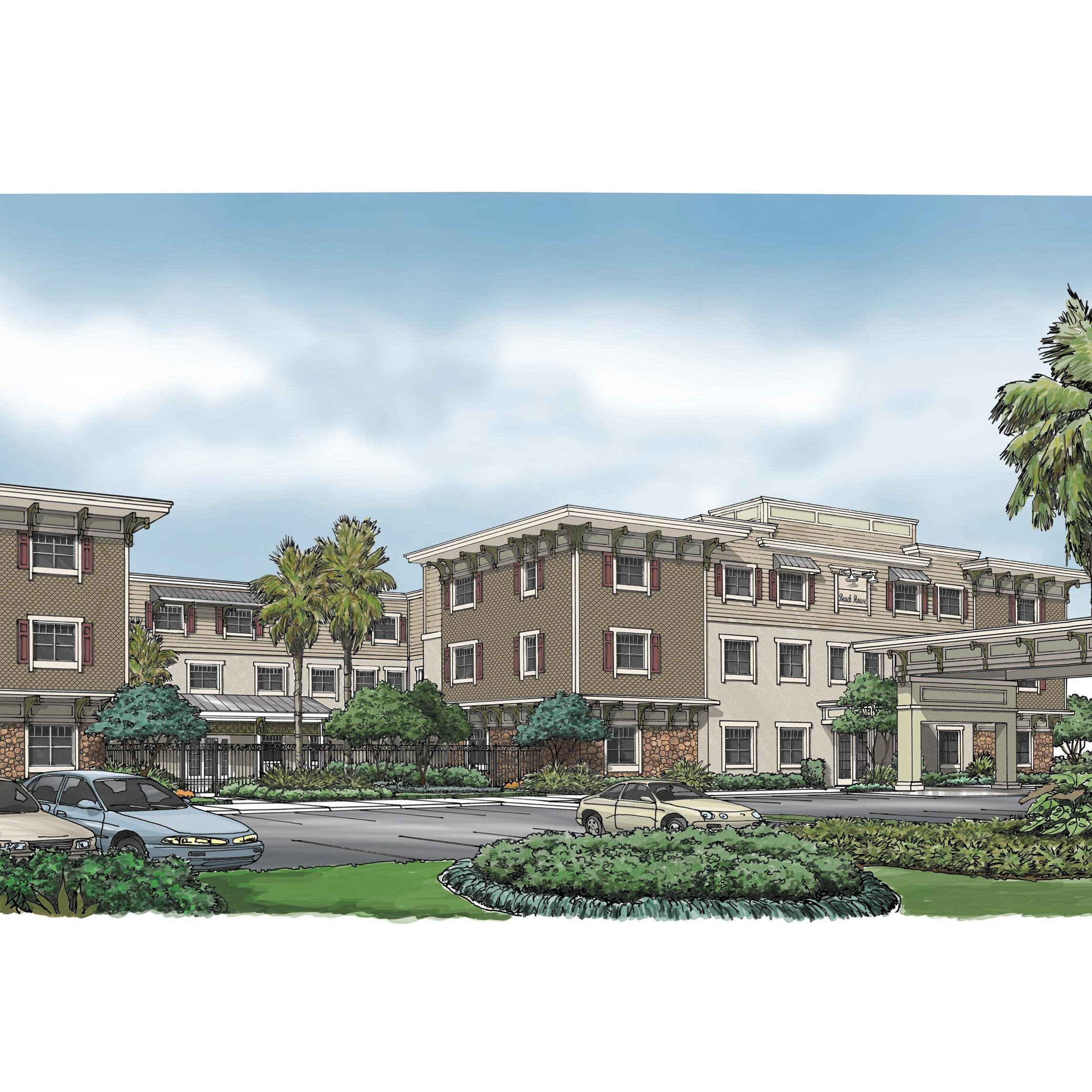 Assisted Living and Memory Care
That Captures the Heart and Soul
of Beach Living.