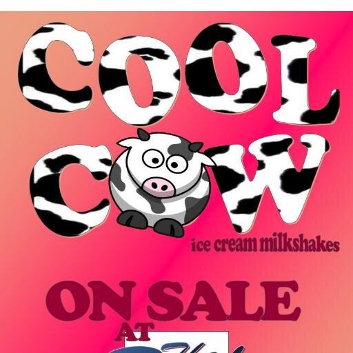 Cool cow milkshakes are being served at The Rock abbotsbury Road Weymouth