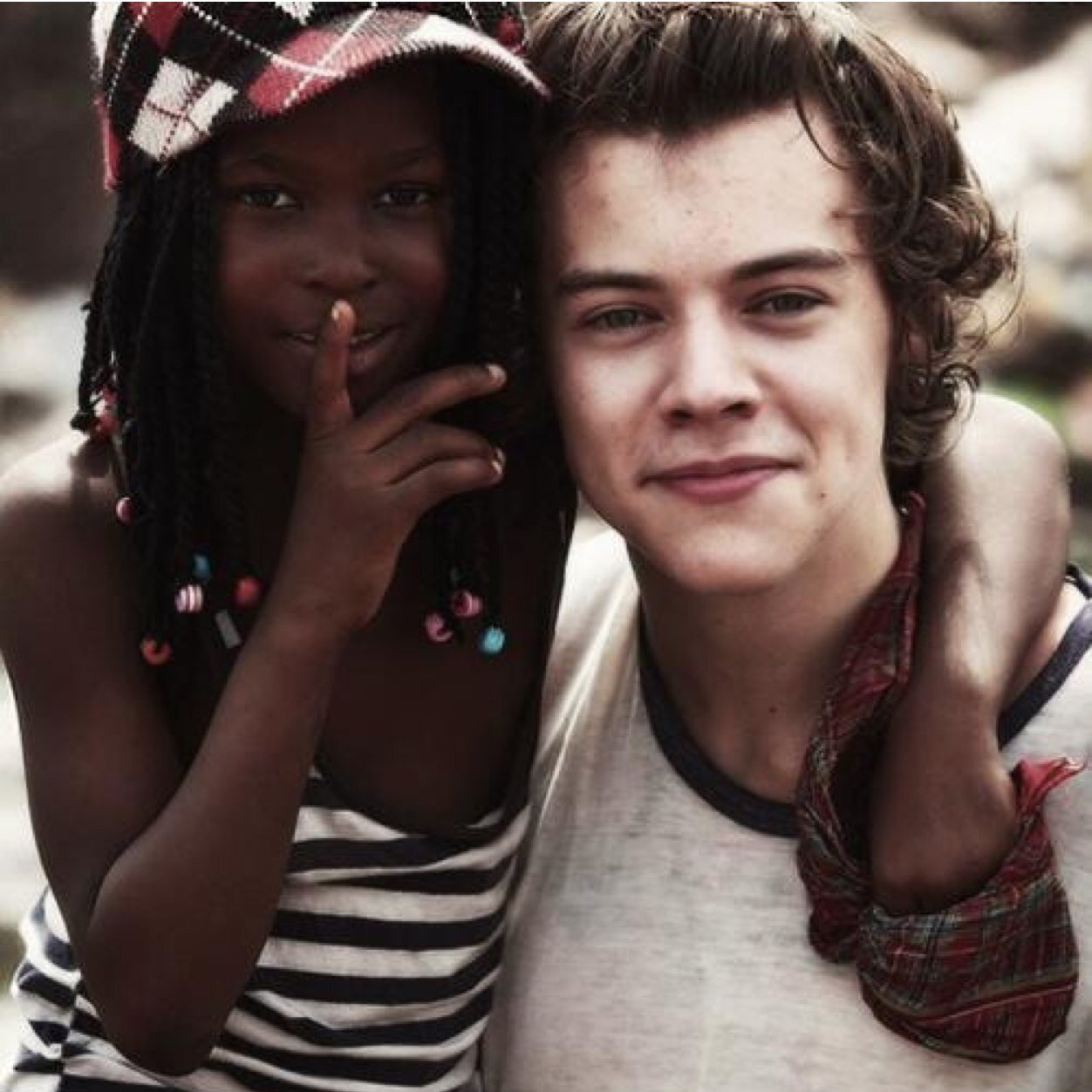 harry's not my sunshine, he's my moonlight, because he's there even when its dark.