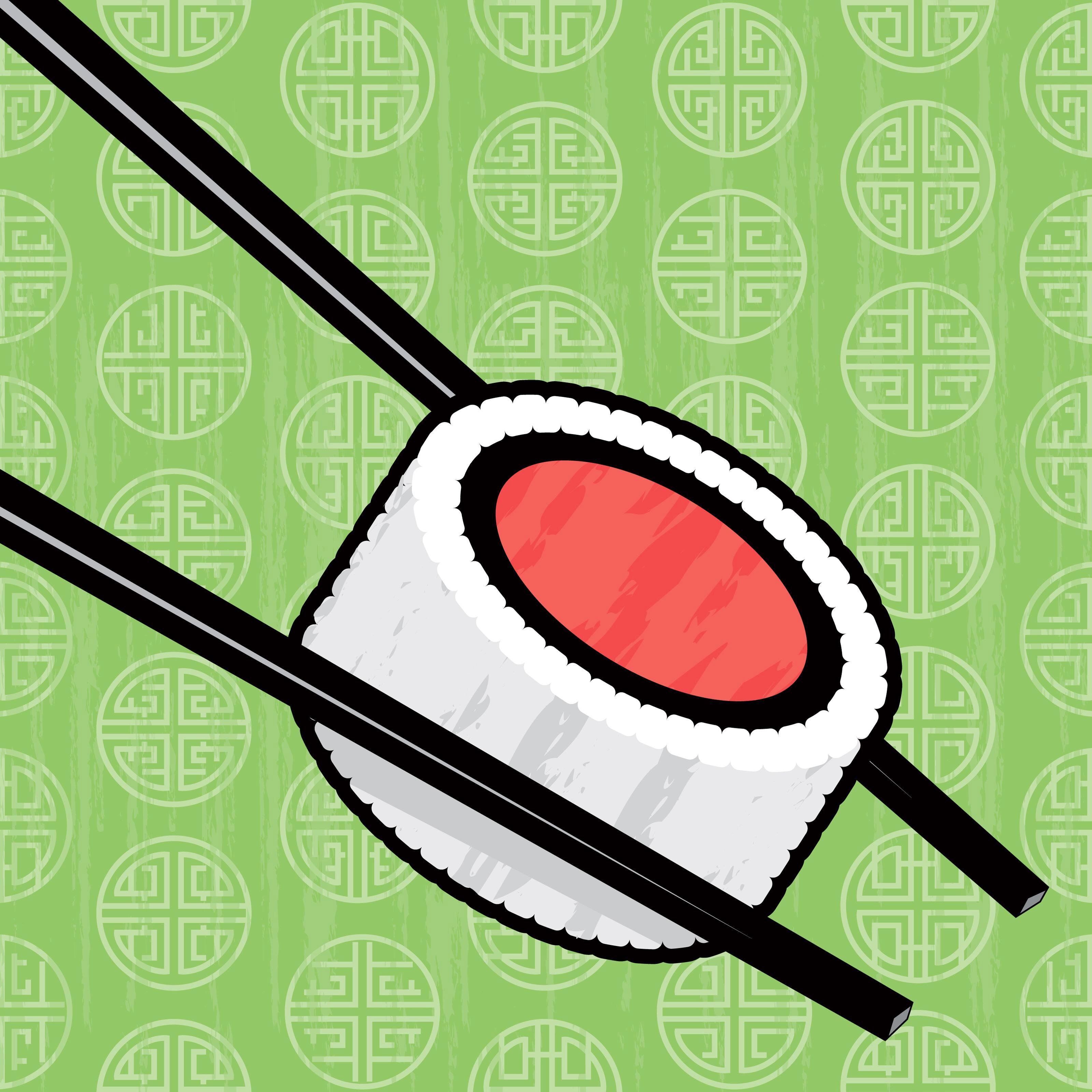 Addicted to sushi and other delicious foods