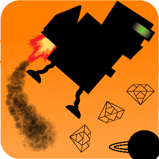 On IOS, Android, Windows Phone Stores.
A robot with a jet pack, collecting diamonds, scattered across the galaxy in an original and dynamic physics based game.