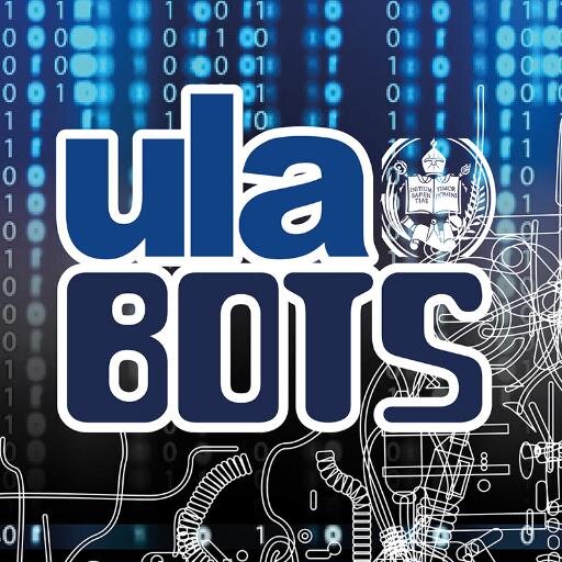 ulabots's profile picture. IV Competencia Nacional de Robótica #ULABots2014 Organizada por @lasdai, perteneciente a la Facultad de Ingeniería de la Universidad de Los Andes #ULAVE