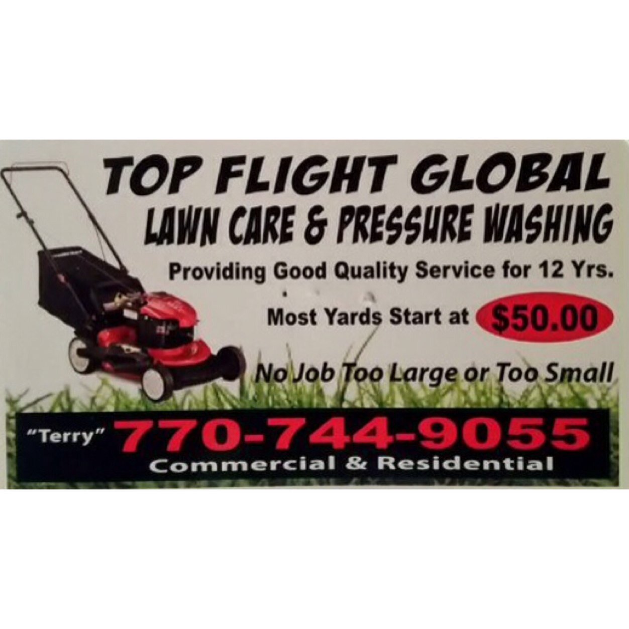 TopFlightLawn's profile picture. 