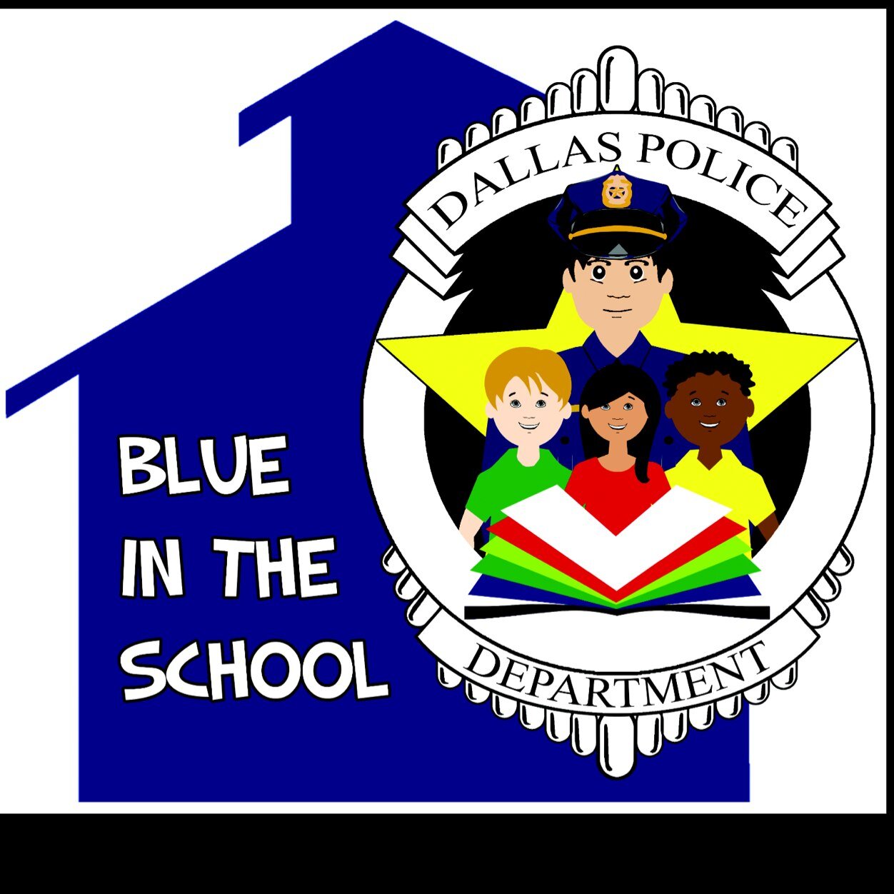 Blue In The School is a series of character lessons taught to 4th graders by uniformed Dallas Police officers