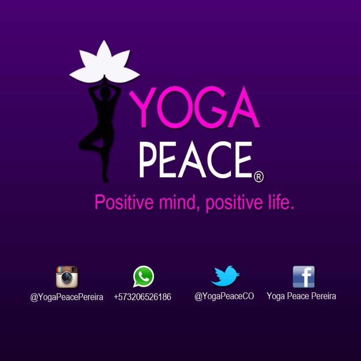 Clases de yoga personalizadas o grupales.
Inicialmente clases en Pereira.
Info +573206526186 sólo whatsapp