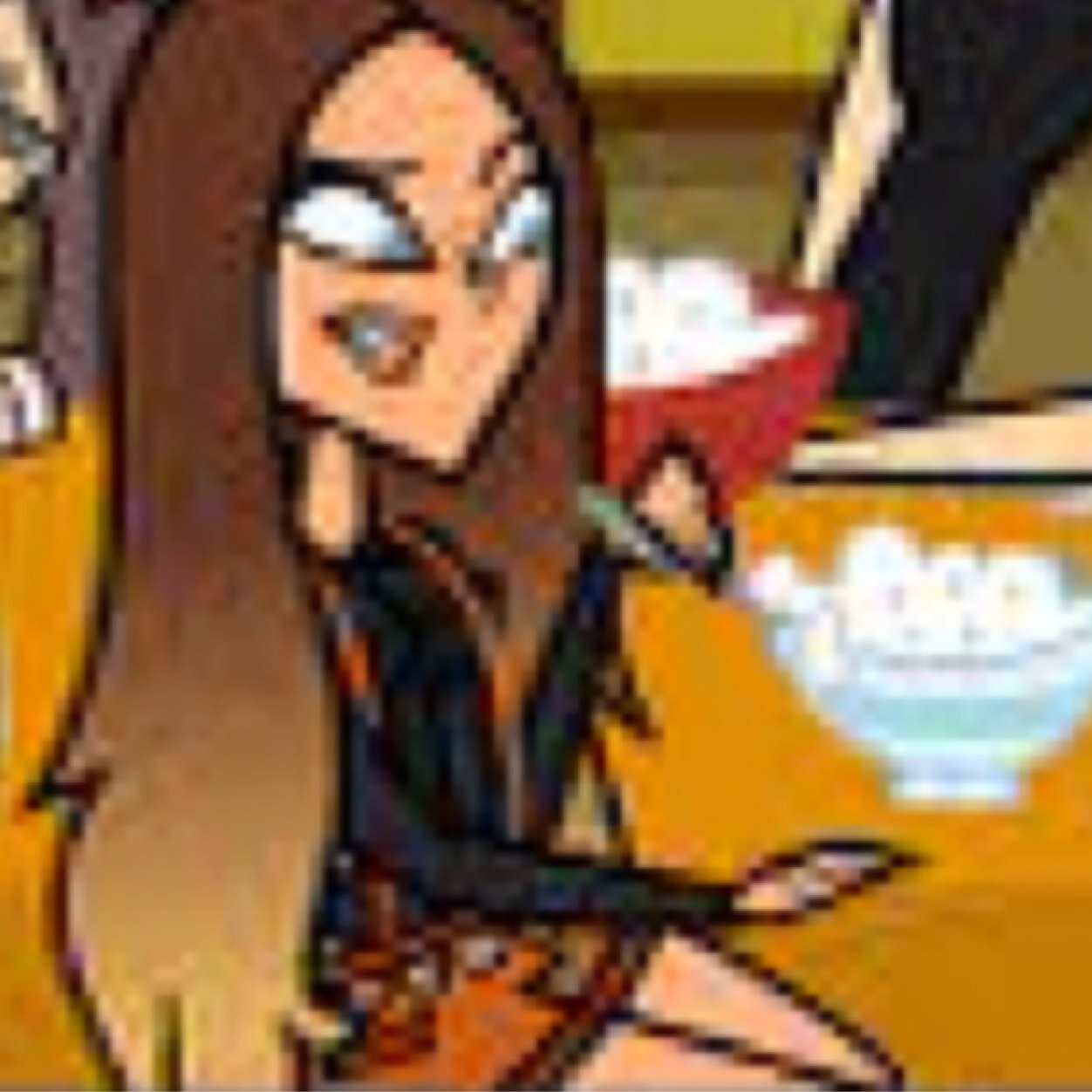 [She smiled shyly] H-Hello everyone.. I'm Eleanor. I-I'm shy and I love to draw and be alone..