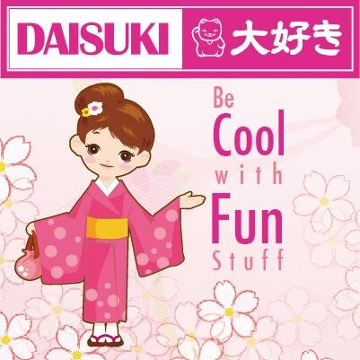Be Cool & Fun Stufff. Find Daisuki product  Transmart Tangerang Center