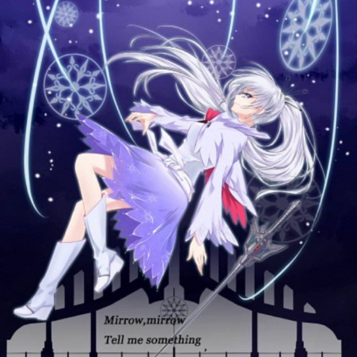 Hello if you dont already know who I am my name is Weiss Schnee Heiress to the Schnee Dust Company.