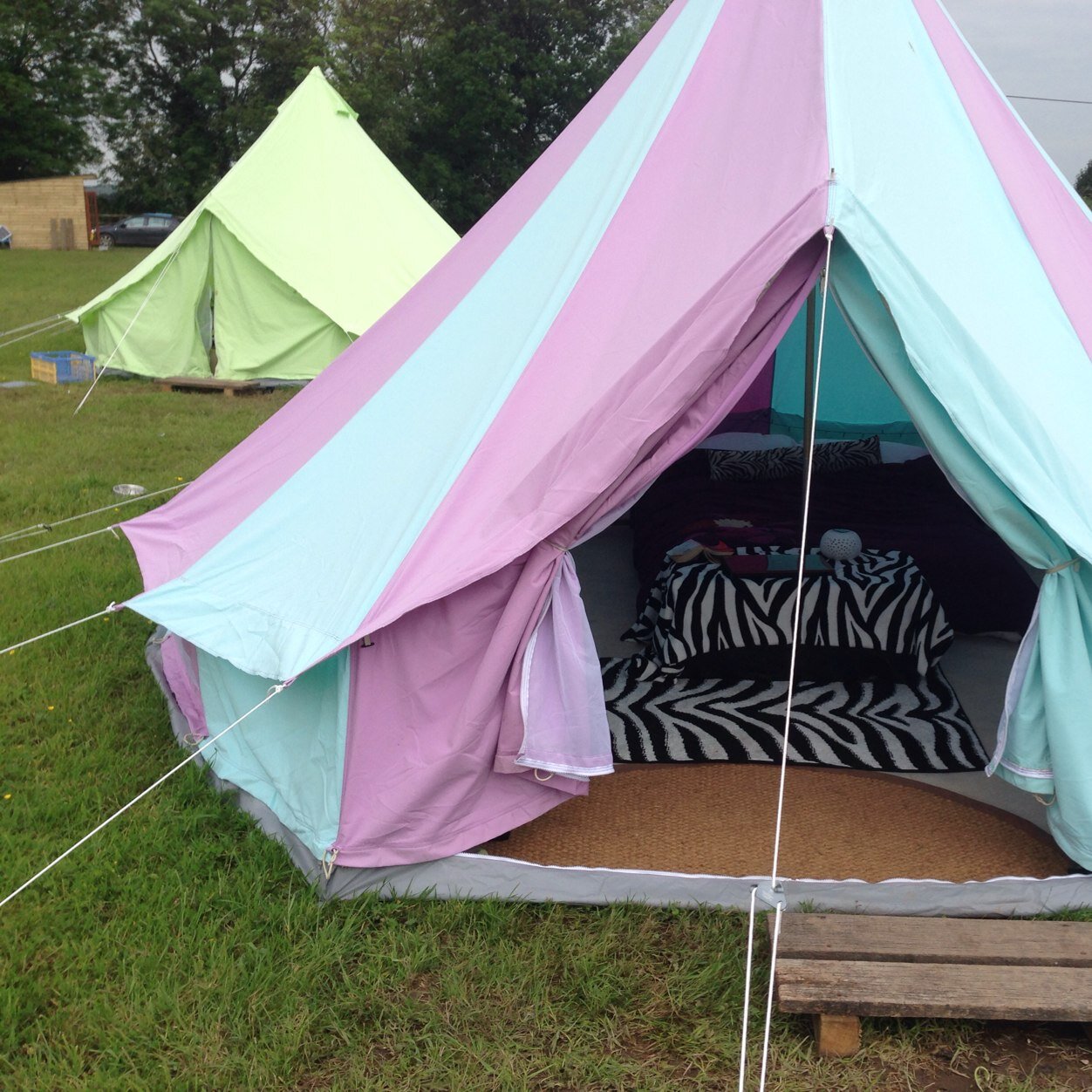 Cosy #camping and #eco #glamping at Botany Farm, very close to @Longleat safari park Wiltshire. 5m bell tents for glamping and pitch only camping Come #chillout