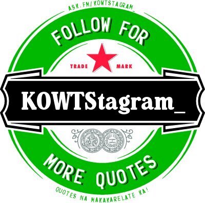 Quotes na makakatelate ka? RT lang ng RT! GO FOLLOW US!
